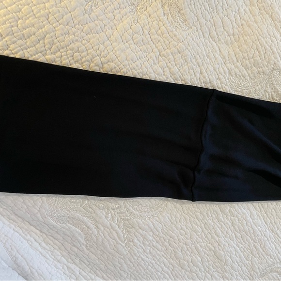 Semi-sheer long sleeve black jersey cardigan - Picture 3 of 6